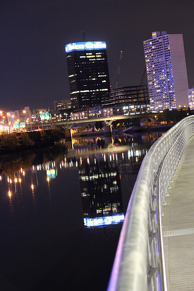 View of Office Buildings from Riverside